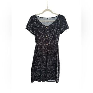 Black Polka Dot Dress